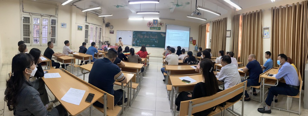 Hội nghị cha mẹ học sinh năm học 2022- 2023 THCS Nguyễn Tri Phương