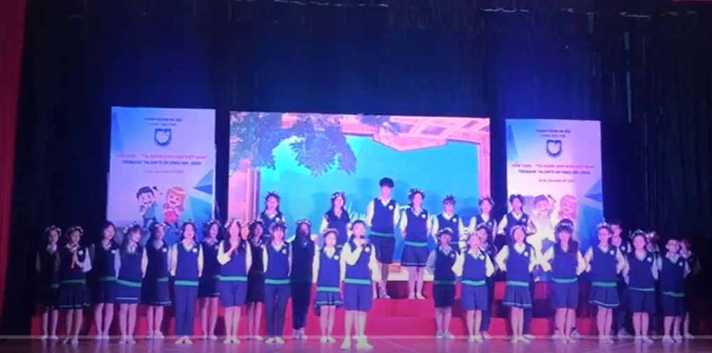 Trường THCS Nguyễn Tri Phương (Ba Đình) bùng nổ với Sân chơi “Tài năng Anh ngữ Việt Nam 2020” trong thiếu niên thủ đô.