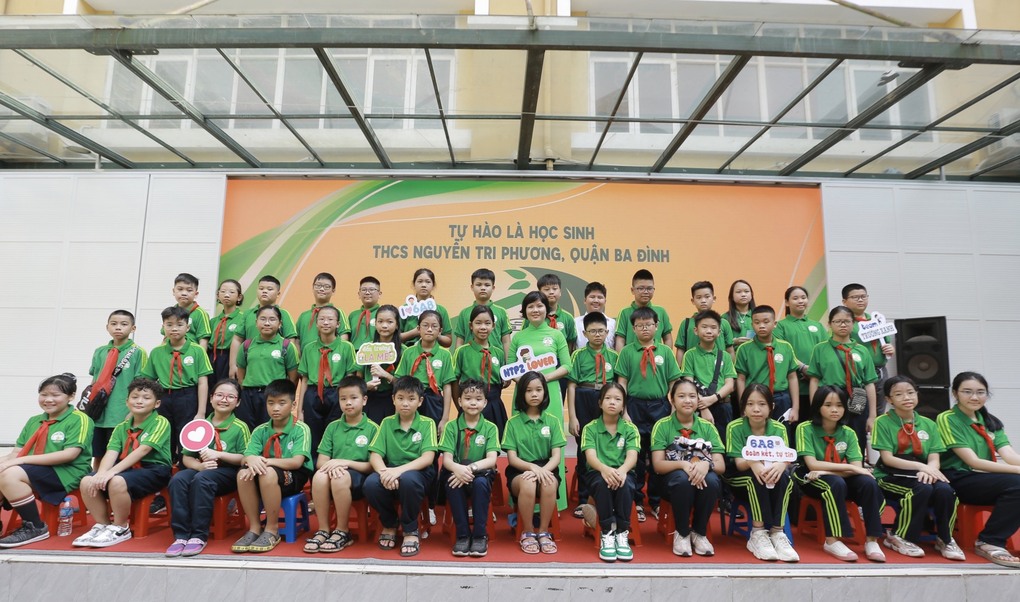 6A8 trường THCS Nguyễn Tri Phương - nơi ươm mầm giấc mơ, cho tương lai tươi sáng