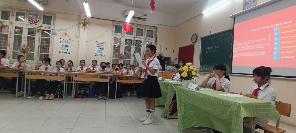 Đại hội chi đội của 6A2 trường THCS Nguyễn Tri Phương (Ba Đình) :"Lần đầu tiên với đầy sự bỡ ngỡ và hào hứng"