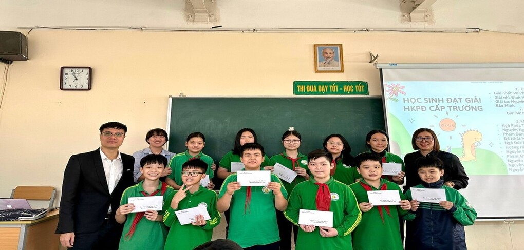 Hội khỏe phù đổng của lớp 6A1 trường THCS Nguyễn Tri Phương (Ba Đình)