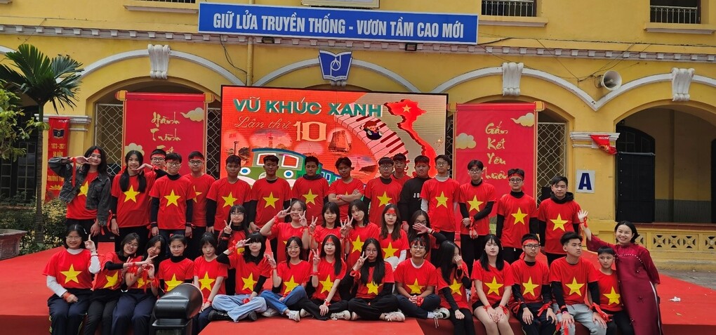 Vũ Khúc Xanh lần thứ 10 của tập thể lớp 8A4 Trường THCS Nguyễn Tri Phương (Ba Đình)