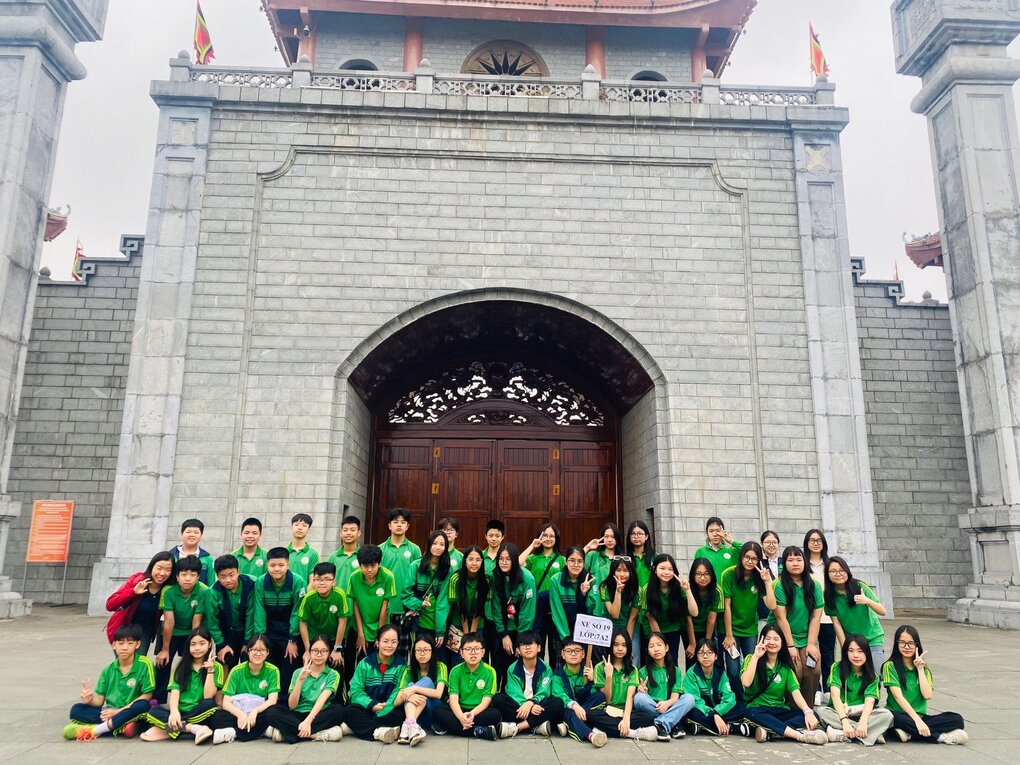 Chuyến tham quan Đền Hùng của tập thể lớp 7A2 (Trường THCS Nguyễn Tri Phương, Ba Đình, Hà Nội)