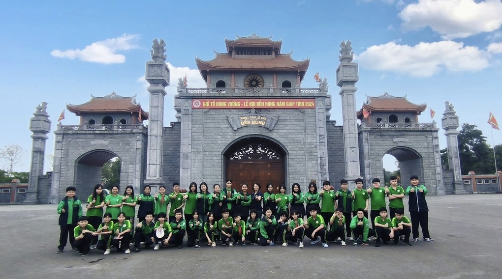 Hành trình tìm về cội nguồn của những chú rồng xanh 6A3 Trường THCS Nguyễn Tri Phương (Ba Đình)
