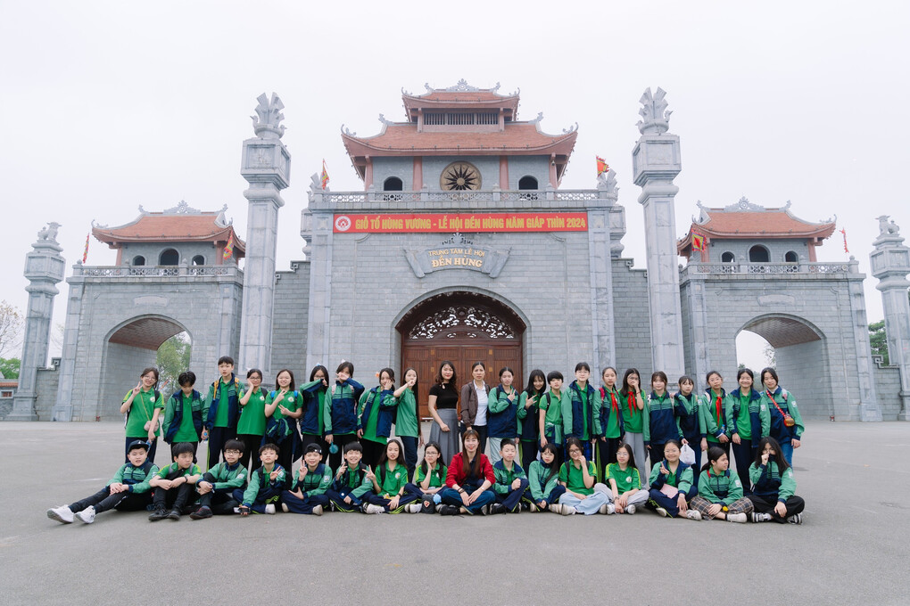 Chuyến đi về miền đất Tổ của Rồng con 6A5 trường THCS Nguyễn Tri Phương (Ba Đình)