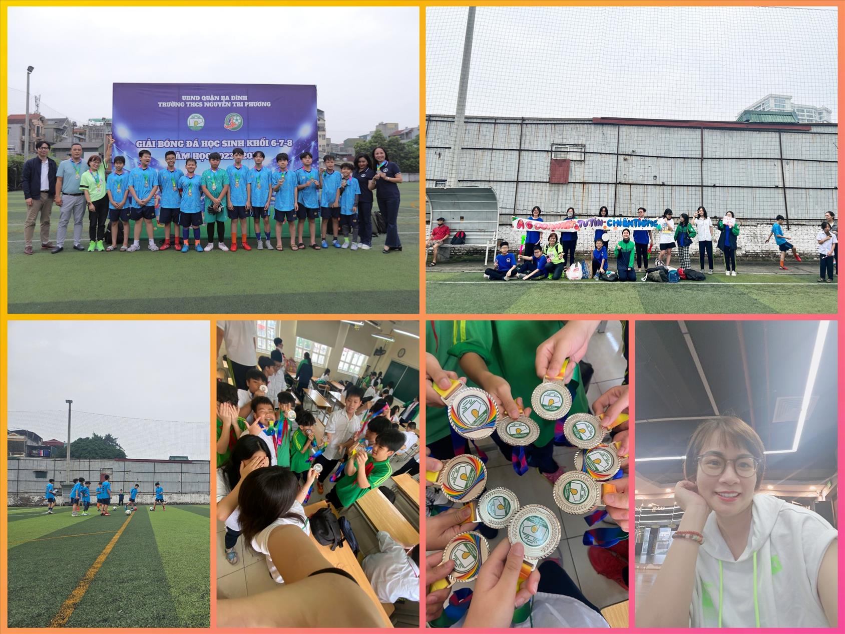 Giải đấu bóng đá của lớp 7A6 trường THCS Nguyễn Tri Phương (Ba Đình)