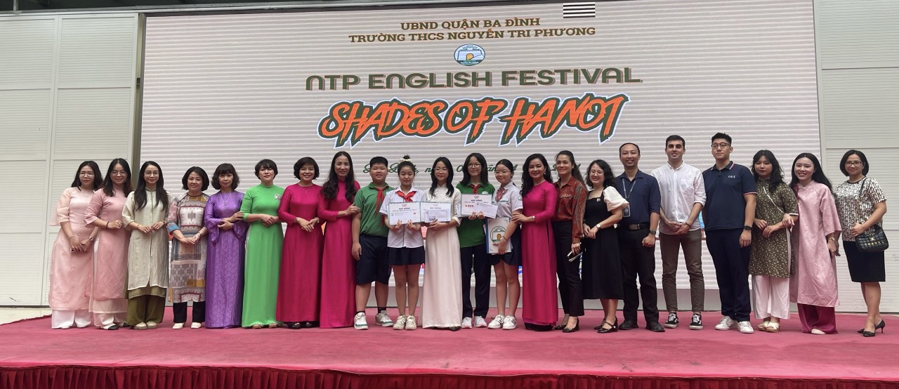 NTP English festival " Shades of Ha Noi" lễ hội tỏa sáng của những tài năng